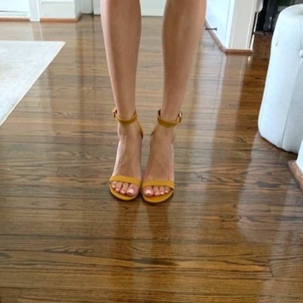 Stuart Weitzman Block Heel Sandal